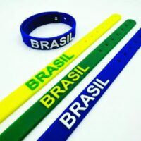 Pulseiras Emborrachadas Personalizadas