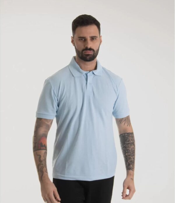 Camisa Polo Piquet Masculina - Image 11