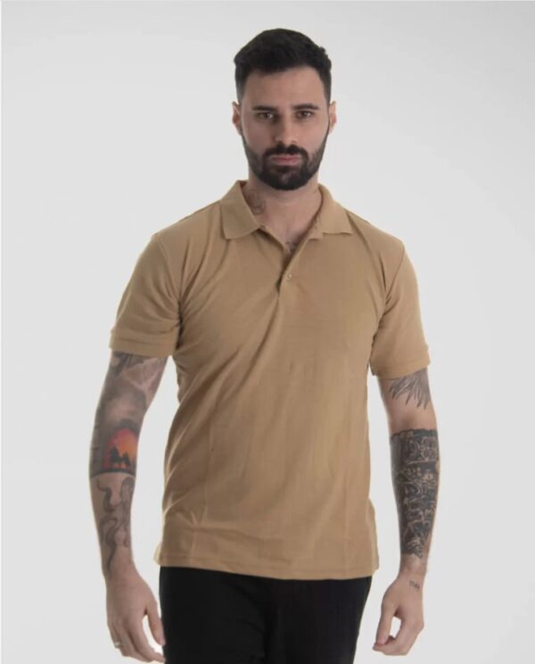 Camisa Polo Piquet Masculina - Image 6