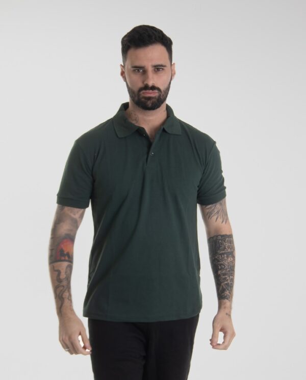 Camisa Polo Piquet Masculina - Image 7