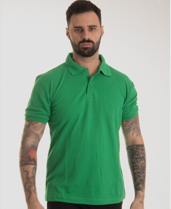 Camisa Polo Piquet Masculina - Image 14