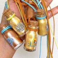 Bioglitter com potinho de vidro CARNAVAL